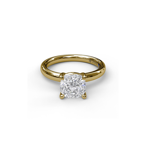 Fana Engagement Ring Solitaire S3051-14kt-Yellow