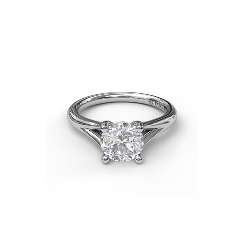 Fana Engagement Ring Solitaire S3045-14kt-White