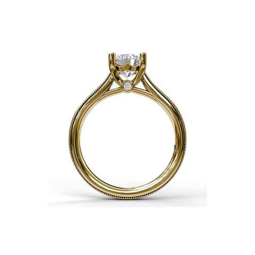 Fana Solitaire Engagement Ring S3047-14kt-Yellow thumbnail 3