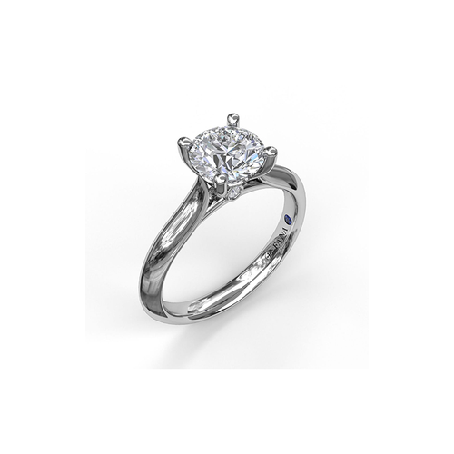 Fana Solitaire Engagement Ring S3535-14kt-White thumbnail 2