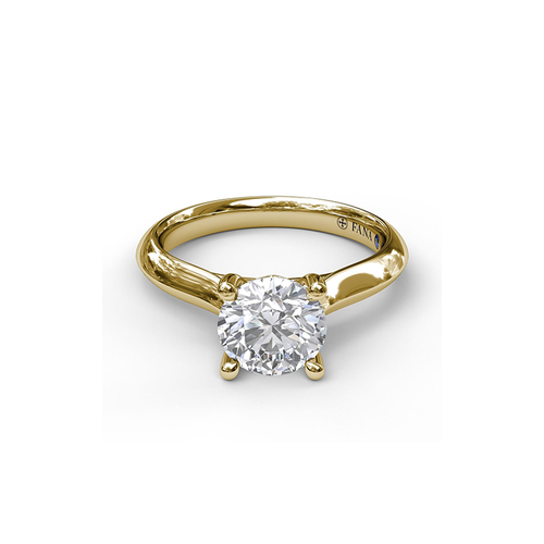 Fana Solitaire Engagement Ring S3535-18kt-Yellow