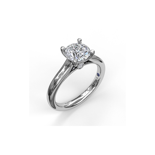 Fana Solitaire Engagement Ring S3407-18kt-White thumbnail 2