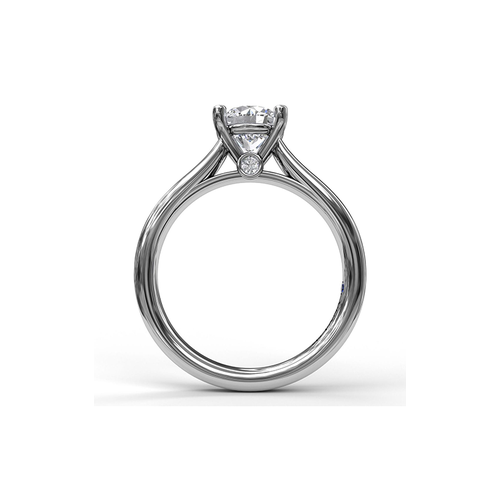 Fana Solitaire Engagement Ring S3407-18kt-White thumbnail 3
