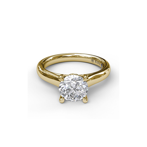 Fana Solitaire Engagement Ring S3407-18kt-Yellow thumbnail 1
