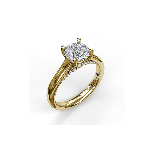 Fana Solitaire Engagement Ring S3404-14kt-Yellow thumbnail 2