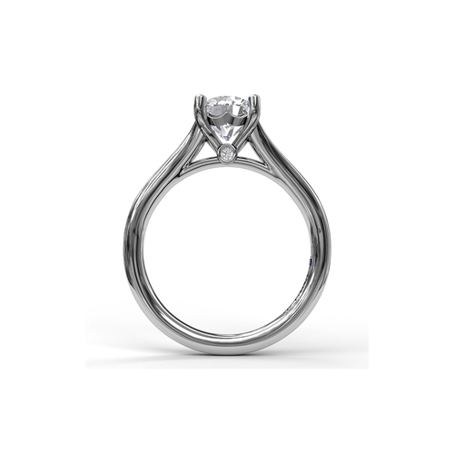 Fana Solitaire Engagement Ring S3045-18kt-White thumbnail 3