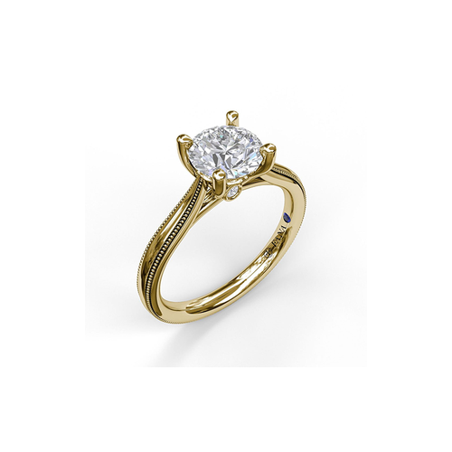 Fana Solitaire Engagement Ring S3047-18kt-Yellow thumbnail 2