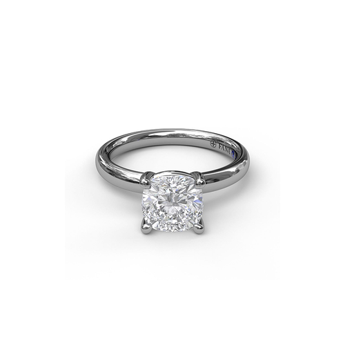Fana Solitaire Engagement Ring S3051-18kt-White
