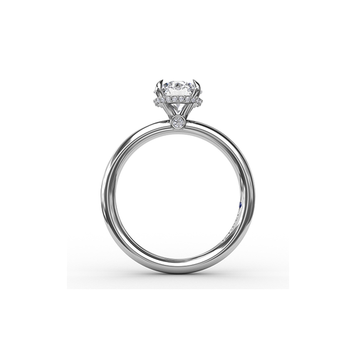 Fana Solitaire Engagement Ring S3243-18kt-White thumbnail 3