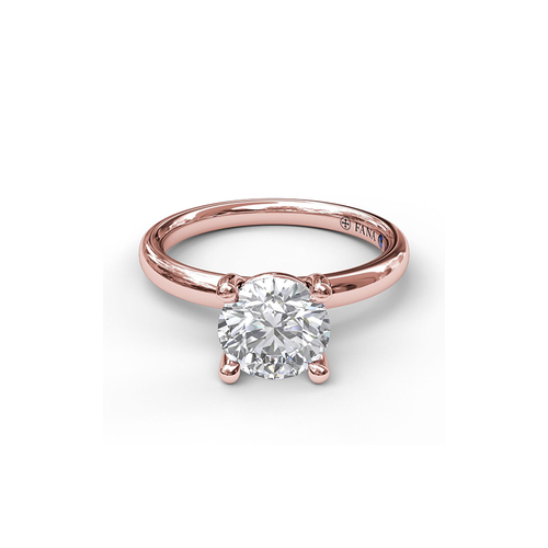 Fana Solitaire Engagement Ring S3842-18kt-Rose thumbnail 1