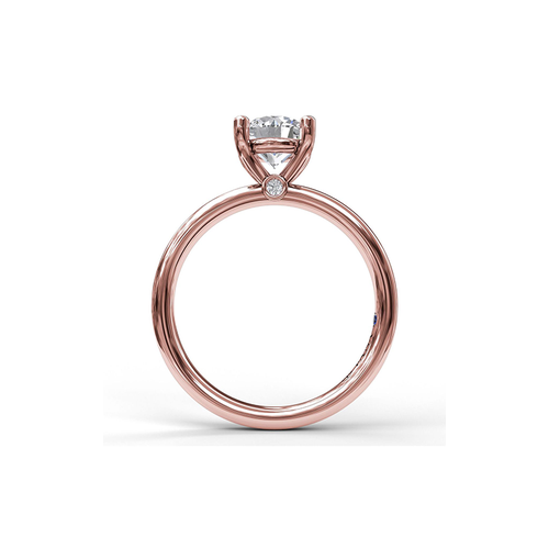 Fana Solitaire Engagement Ring S3842-18kt-Rose thumbnail 3
