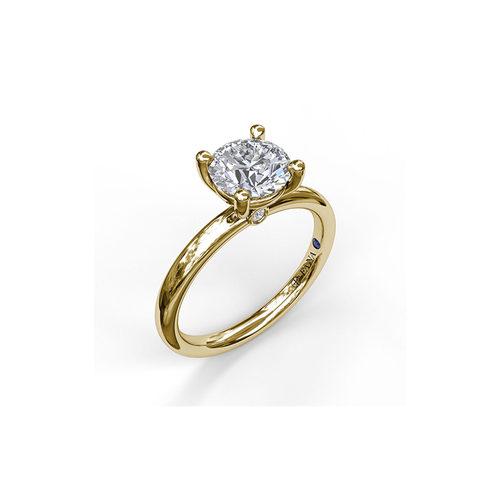 Fana Solitaire Engagement Ring S3842-18kt-Yellow thumbnail 2