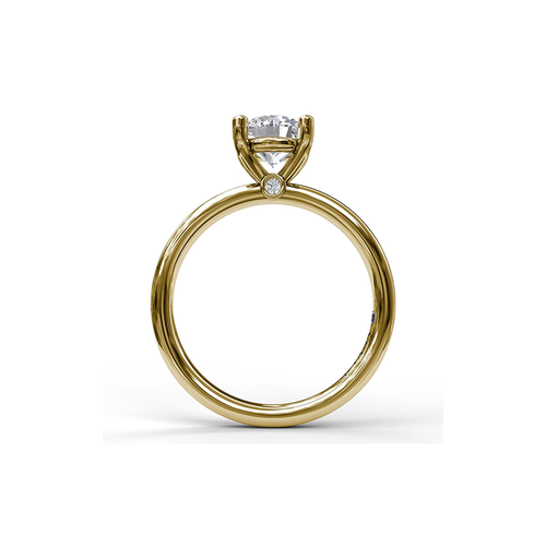 Fana Solitaire Engagement Ring S3842-18kt-Yellow thumbnail 3