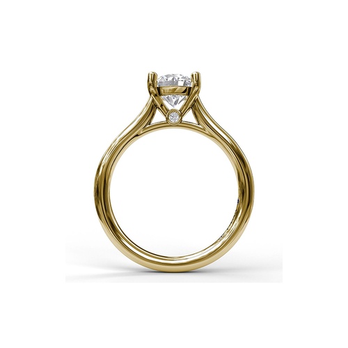Fana Solitaire Engagement Ring S3908-14kt-Yellow thumbnail 3