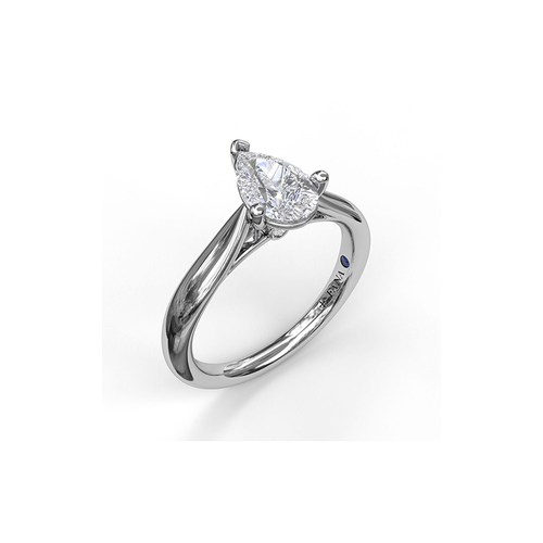 Fana Solitaire Engagement Ring S3959-18kt-White thumbnail 2