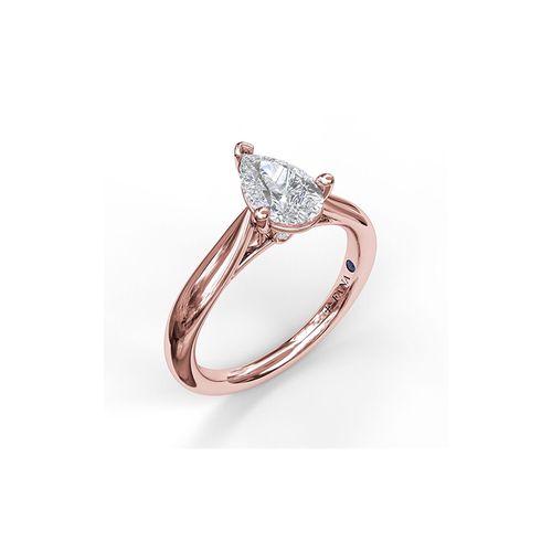Fana Solitaire Engagement Ring S3959-18kt-Rose thumbnail 2