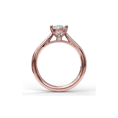Fana Solitaire Engagement Ring S3959-18kt-Rose thumbnail 3