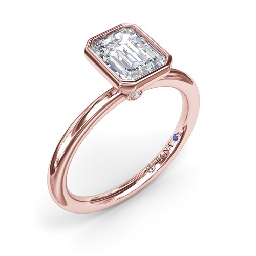 Fana Engagement Ring Bridal S4067-14kt-Rose