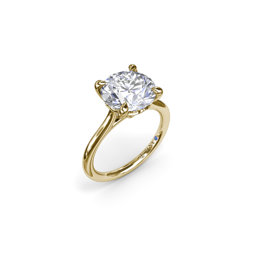 Fana Solitaire Engagement Ring S4065-14kt-Yellow thumbnail 2
