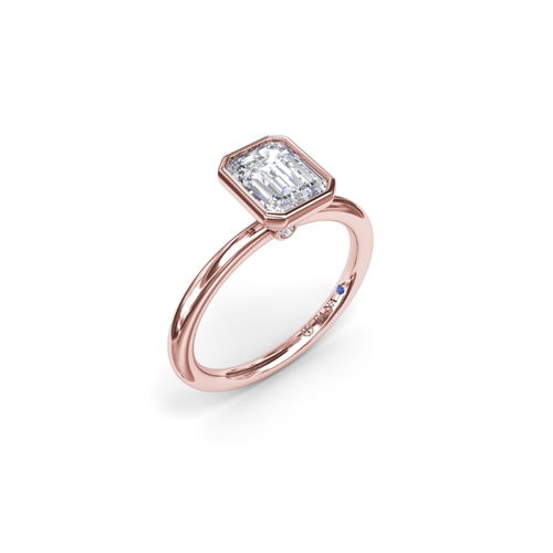 Fana Solitaire Engagement Ring S4067-18kt-Rose thumbnail 2