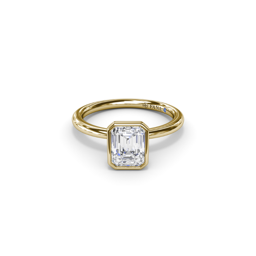 Fana Engagement Ring Solitaire S4067-18kt-Yellow