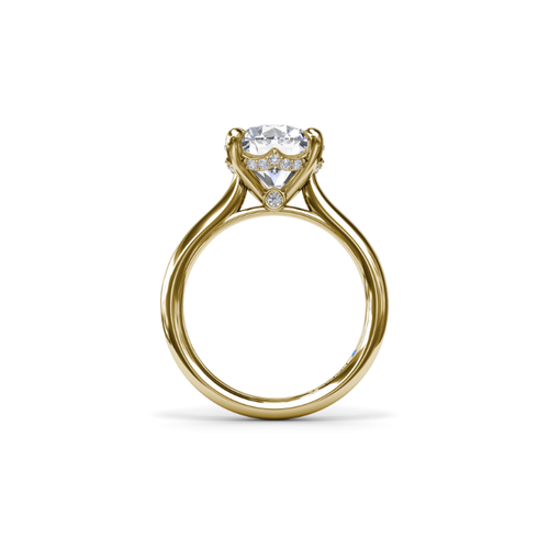 Fana Solitaire Engagement Ring S4093-14kt-Yellow thumbnail 3