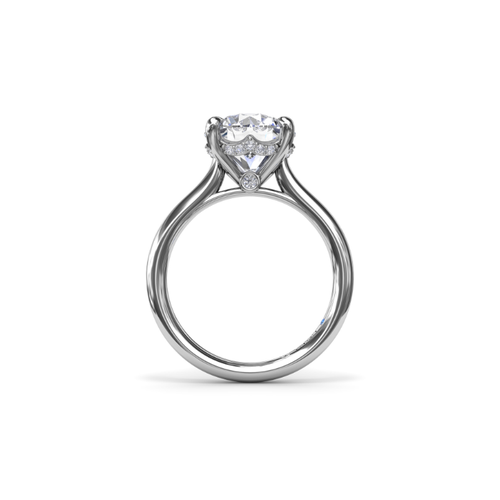 Fana Solitaire Engagement Ring S4093-18kt-White thumbnail 3