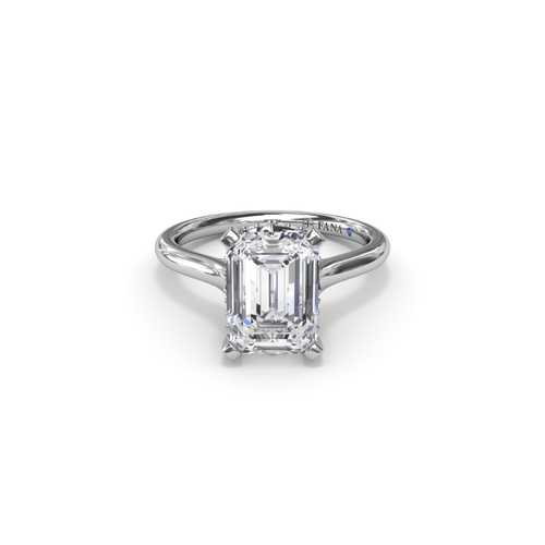 Fana Solitaire Engagement Ring S4150-14kt-White