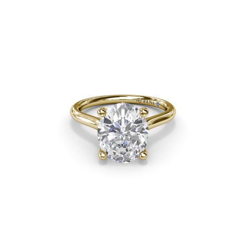 Fana Solitaire Engagement Ring S4151-14kt-Yellow thumbnail 1