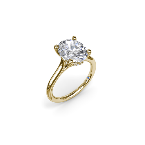 Fana Solitaire Engagement Ring S4151-14kt-Yellow thumbnail 2