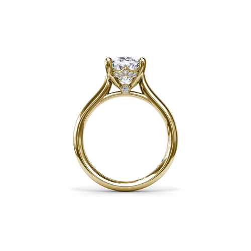 Fana Solitaire Engagement Ring S4151-14kt-Yellow thumbnail 3