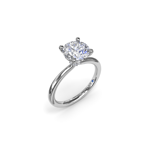 Fana Solitaire Engagement Ring S4190-Platinum thumbnail 2