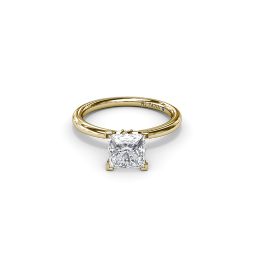 Fana Engagement Ring Solitaire S4197-14kt-Yellow