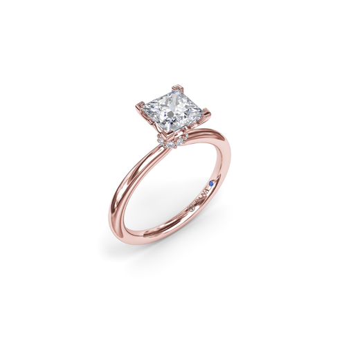 Fana Solitaire Engagement Ring S4197-18kt-Rose thumbnail 2