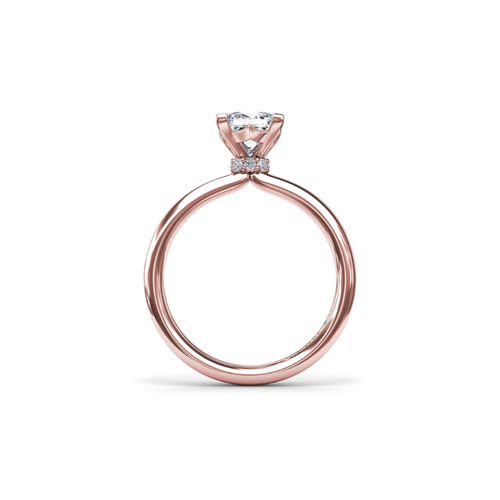 Fana Solitaire Engagement Ring S4197-18kt-Rose thumbnail 3