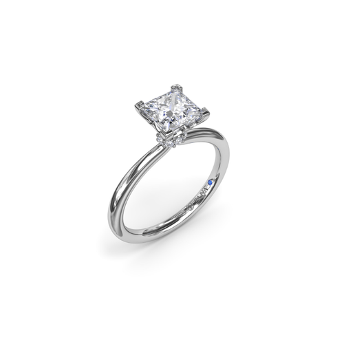 Fana Solitaire Engagement Ring S4197-18kt-White thumbnail 2