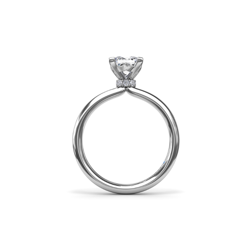 Fana Solitaire Engagement Ring S4197-18kt-White thumbnail 3