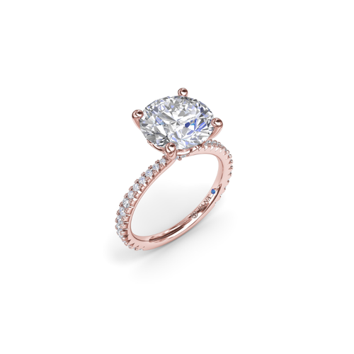 Fana Solitaire Engagement Ring S4213-18kt-Rose thumbnail 2