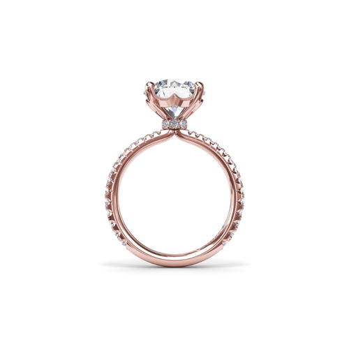 Fana Solitaire Engagement Ring S4213-18kt-Rose thumbnail 3