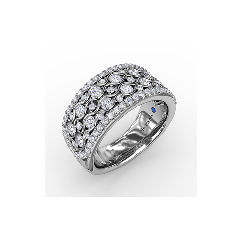 Fana Diamond Fashion Ring R2026-Platinum thumbnail 2