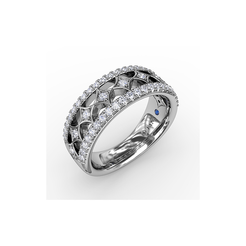Fana Diamond Fashion Ring R4725-14kt-White thumbnail 2