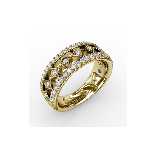 Fana Diamond Fashion Ring R4725-18kt-Yellow thumbnail 2