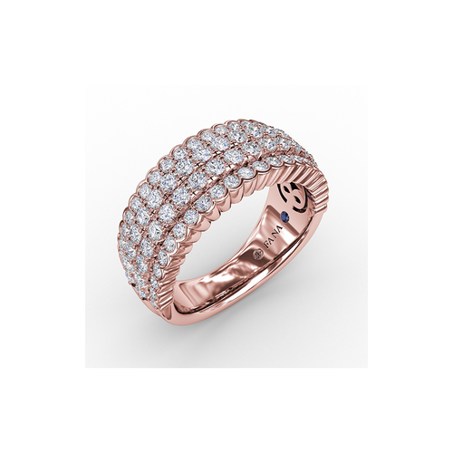 Fana Diamond Fashion Ring R2012-18kt-Rose thumbnail 1