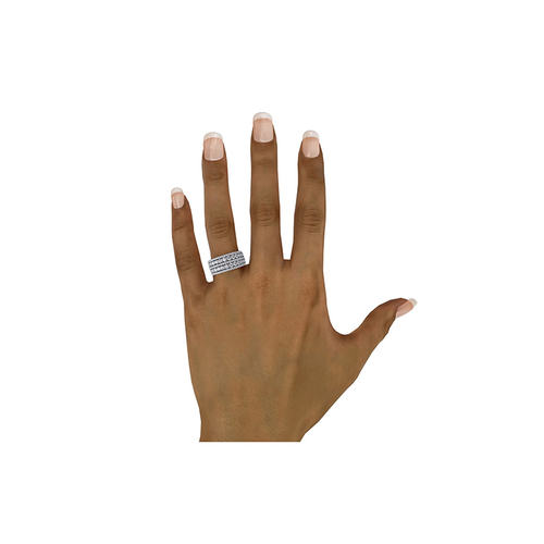 Fana Diamond Fashion Ring R2019-18kt-White thumbnail 3