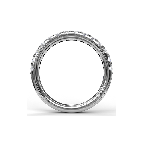 Fana Matching Band Wedding Band W3003-18kt-White thumbnail 2