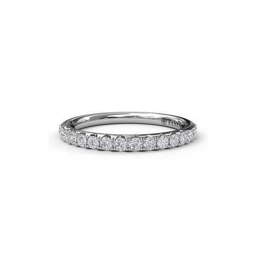 Fana Matching Band Wedding Band W3024-14kt-White thumbnail 1