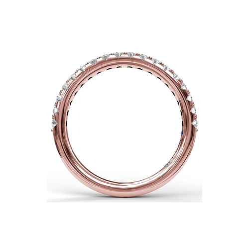Fana Matching Band Wedding Band W3026-14kt-Rose thumbnail 2