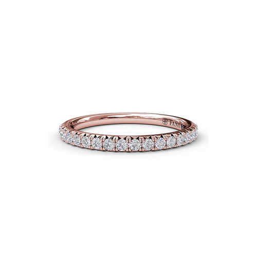 Fana Matching Band Wedding Band W3028-14kt-Rose thumbnail 1