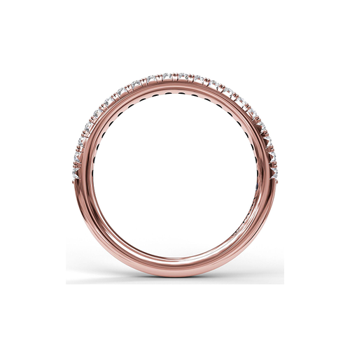 Fana Matching Band Wedding Band W3028-14kt-Rose thumbnail 2