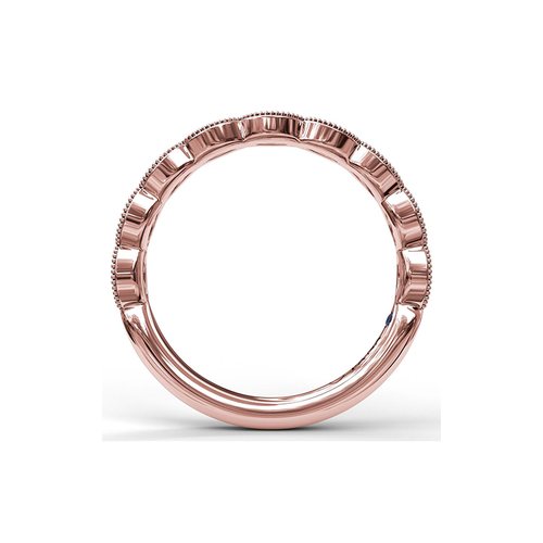 Fana Matching Band Wedding Band W3038-18kt-Rose thumbnail 2